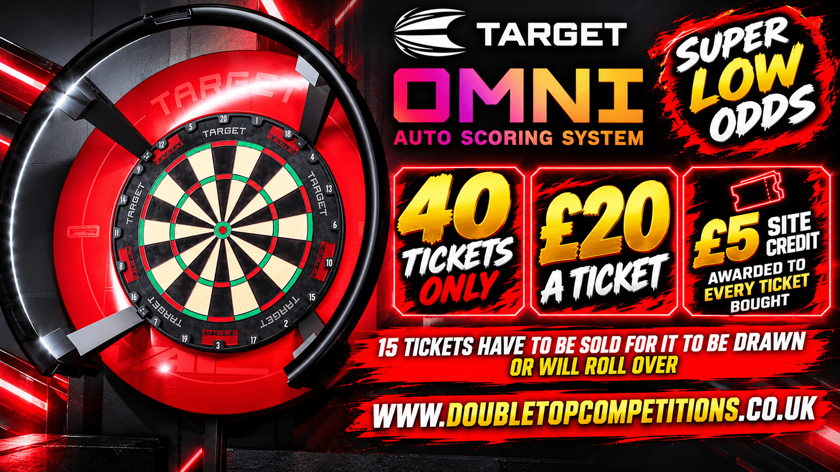 Target Omni Autoscorer SUPER LOW ODDS!!!