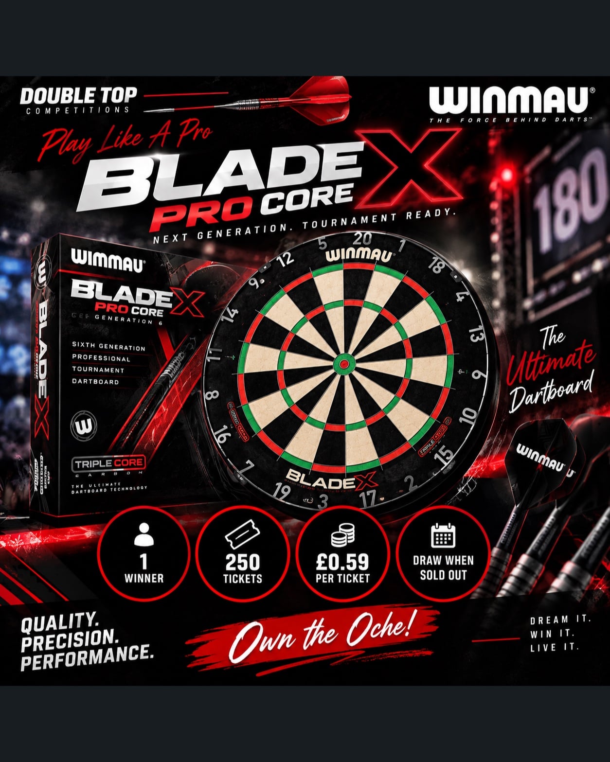 Winmau Blade X Pro Core