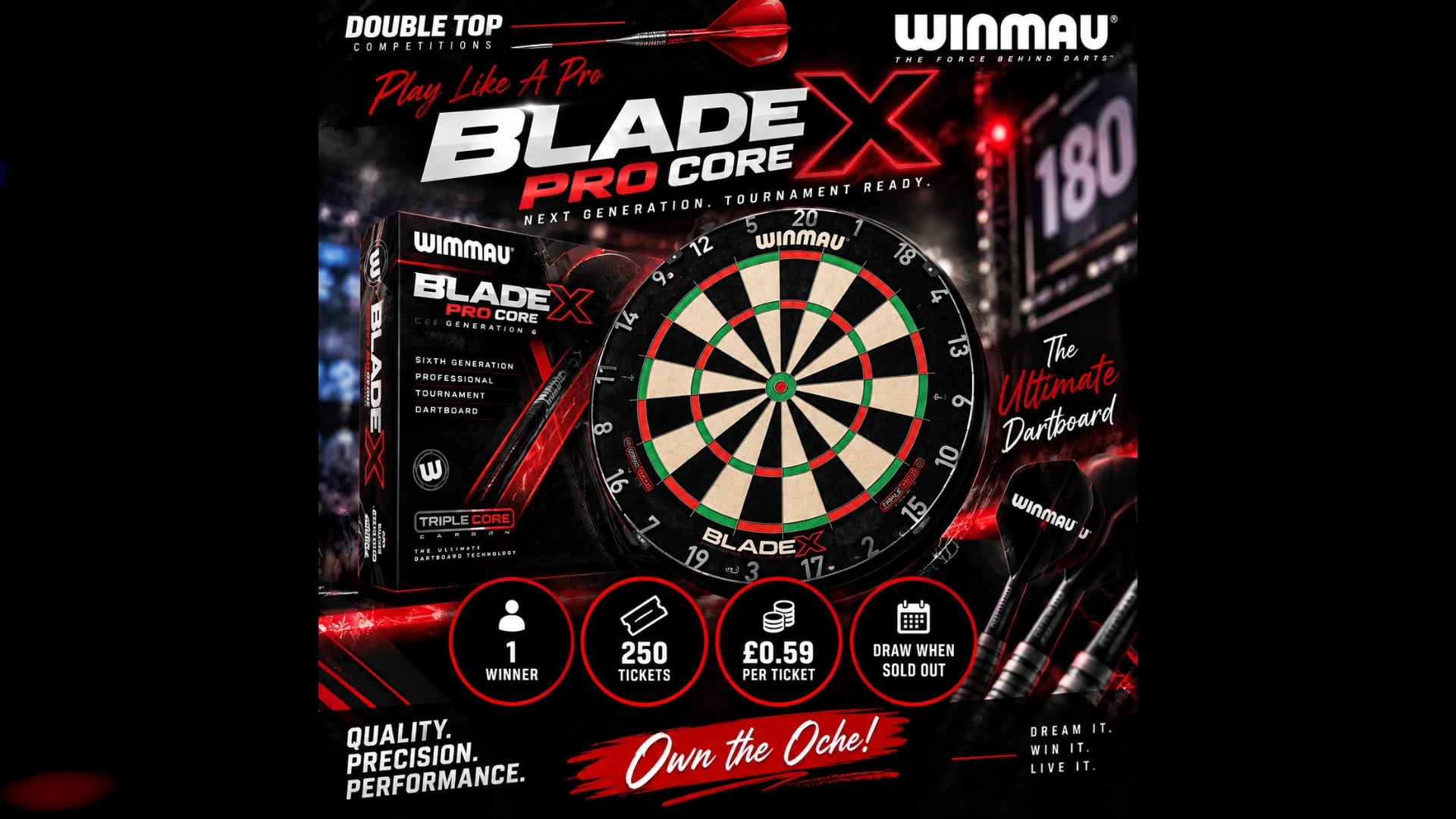 Winmau Blade X Pro Core